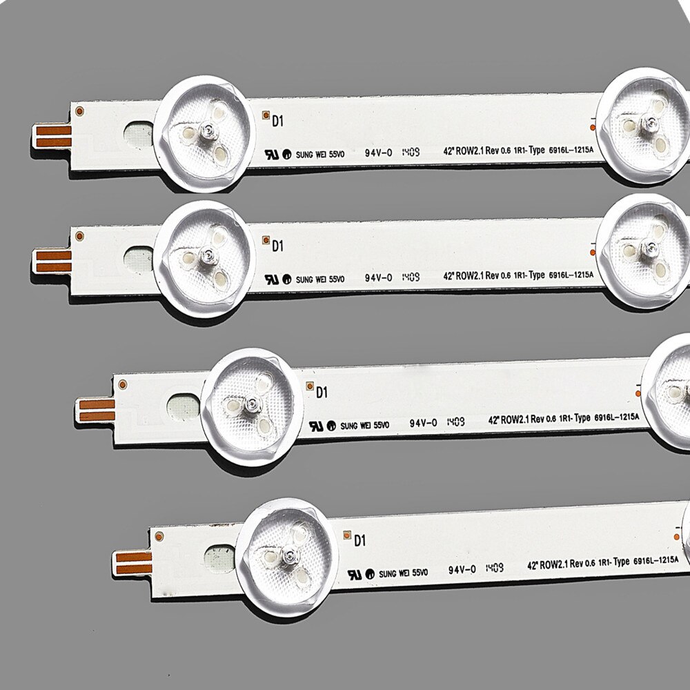 LED Backlight strip For LG TV 42LN5400 42LN542V 42LN575S 42LA615 6916L-1412A 6916L-1413A 6916L-1414A 6916L-1415A