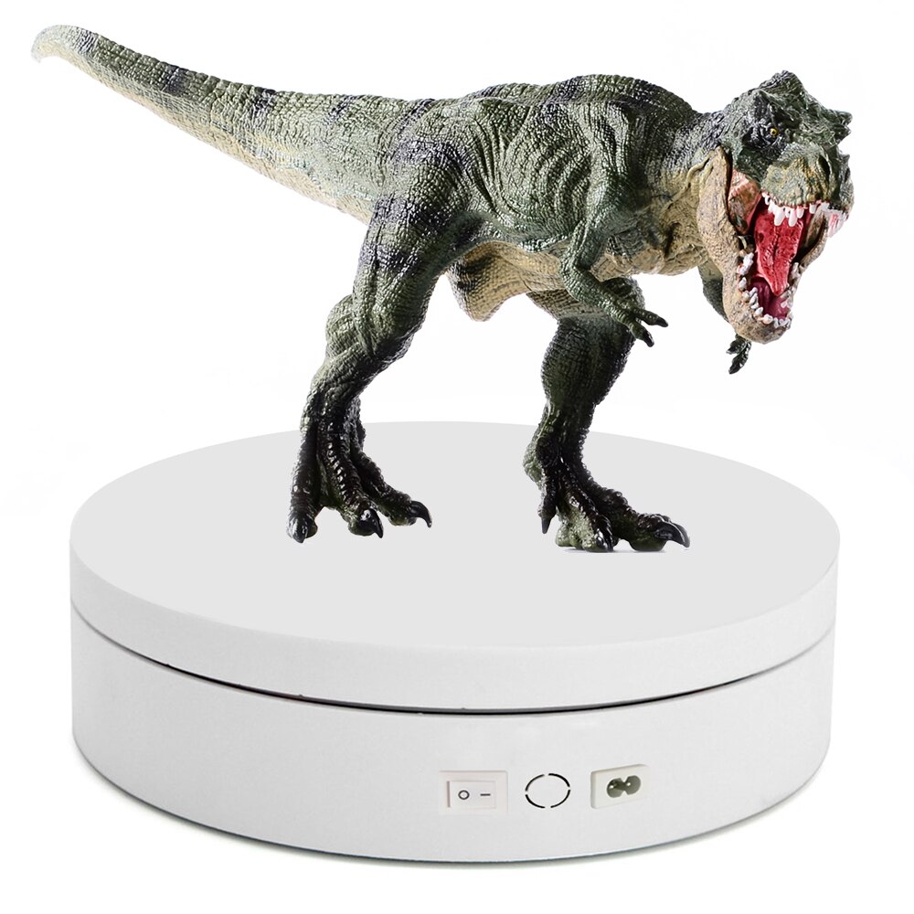 360 Degree Photography Electric Rotating Turntable Display Stand for Jewelry Product Display Electric Smart 3D Scan Pan with PVC