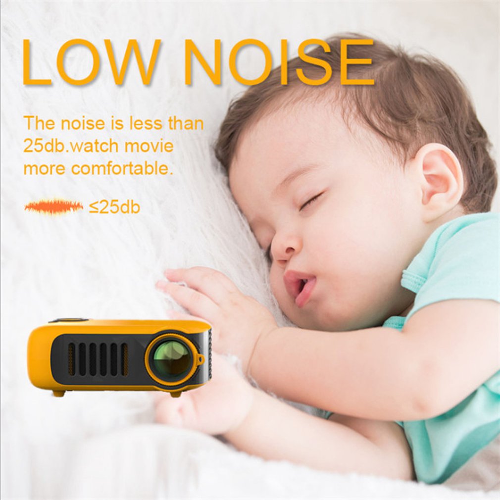 Mini Led Pocket Projector High Definition Home Outdoor Beamer Usb Film Oplaadbare Video Draagbare Projector