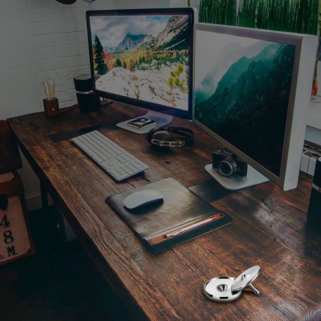 Toupie rotative magnétique bureau maison bureau décoration gouttelettes Spiner jouets créer Inspiration outils intéressant #