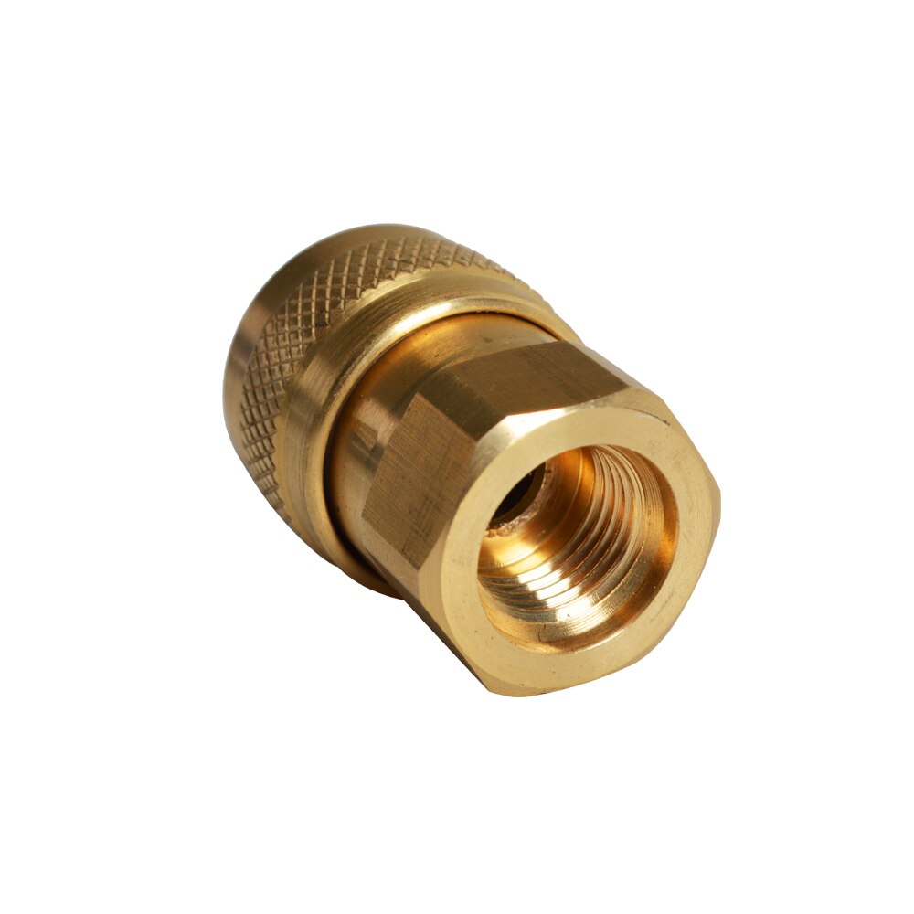 High Pressure Washer Car Washer Brass Connector Adapter Coupler G1/4 Female + 1/4" Quick Disconnect Release Socket Fitting