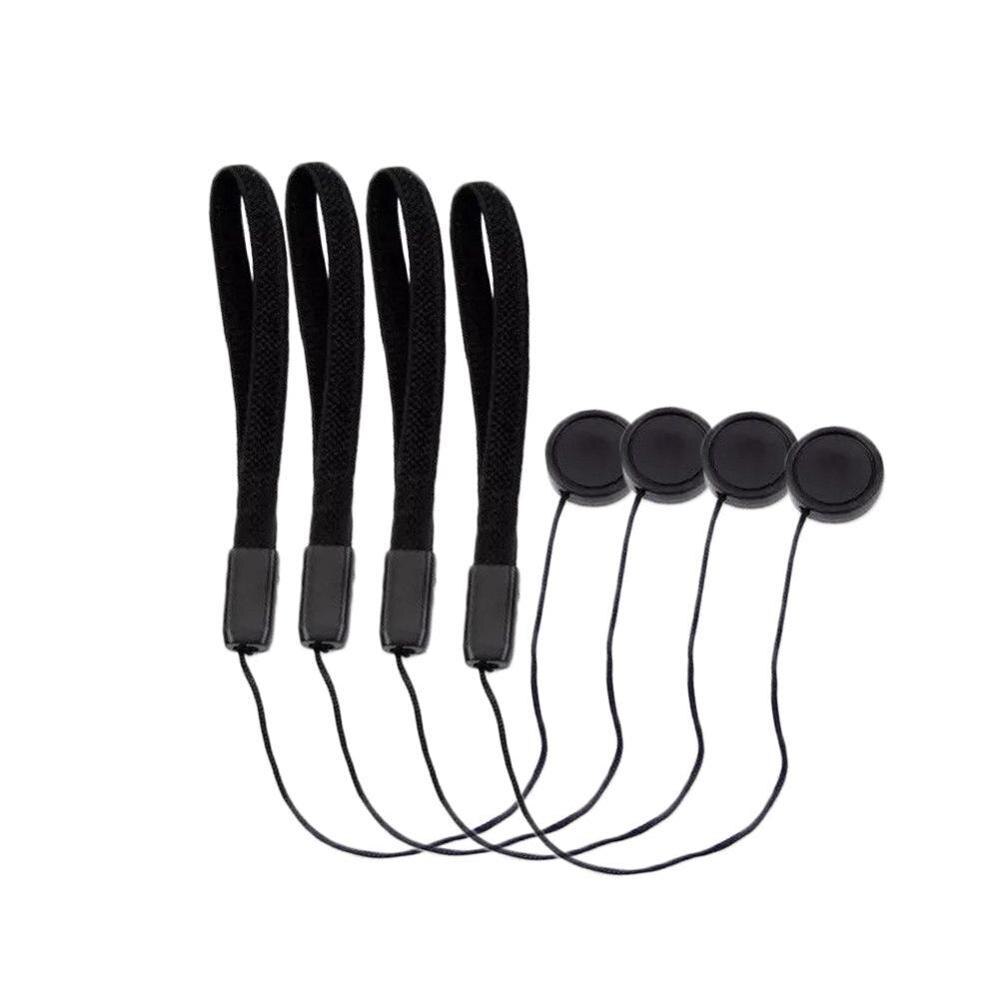 10pcs DSLR Lens Cover Cap Holder Keeper Strap Cord String Leash Touw Voor Canon Nikon Sony DSLR SLR Digitale film Camera