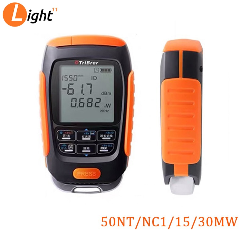 4 in 1 Mini Multifunction Optical Power Meter Save data Visual Fault Locator Network Cable Test VFL optical fiber tester 15/km