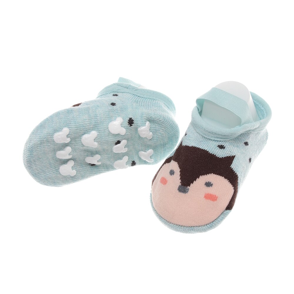 1 paire de chaussures mignonnes pour bébés tout-petits | Chaussettes de sol antidérapantes en coton, chaussons de premiers marcheurs, chaussons confortables pour garçons et filles
