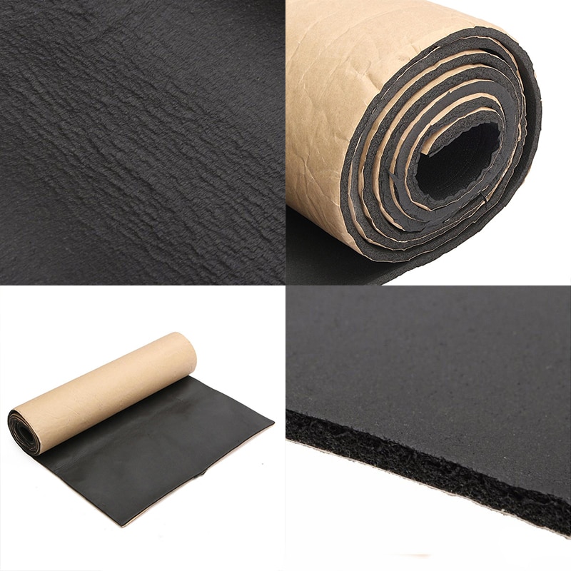 50X300Cm Zelfklevende Auto Geluid Warmte Isolatie Mat Proofing Geluiddempende Geluidsisolatie Auto Vloer Pad Voor autos Accessoire