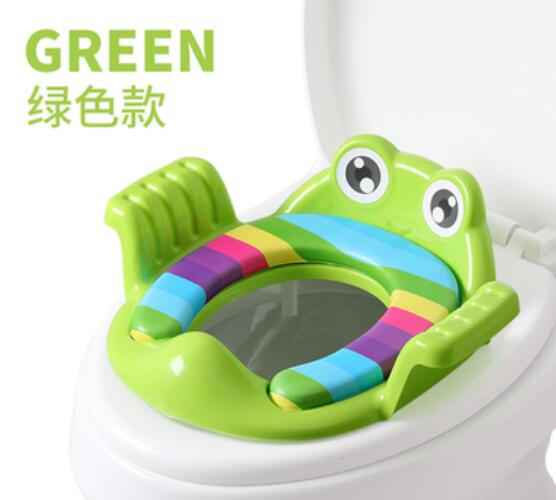 Safe-O-Kid- Portable Foldable Potty Seat- Green (Pack of 1) main image 0