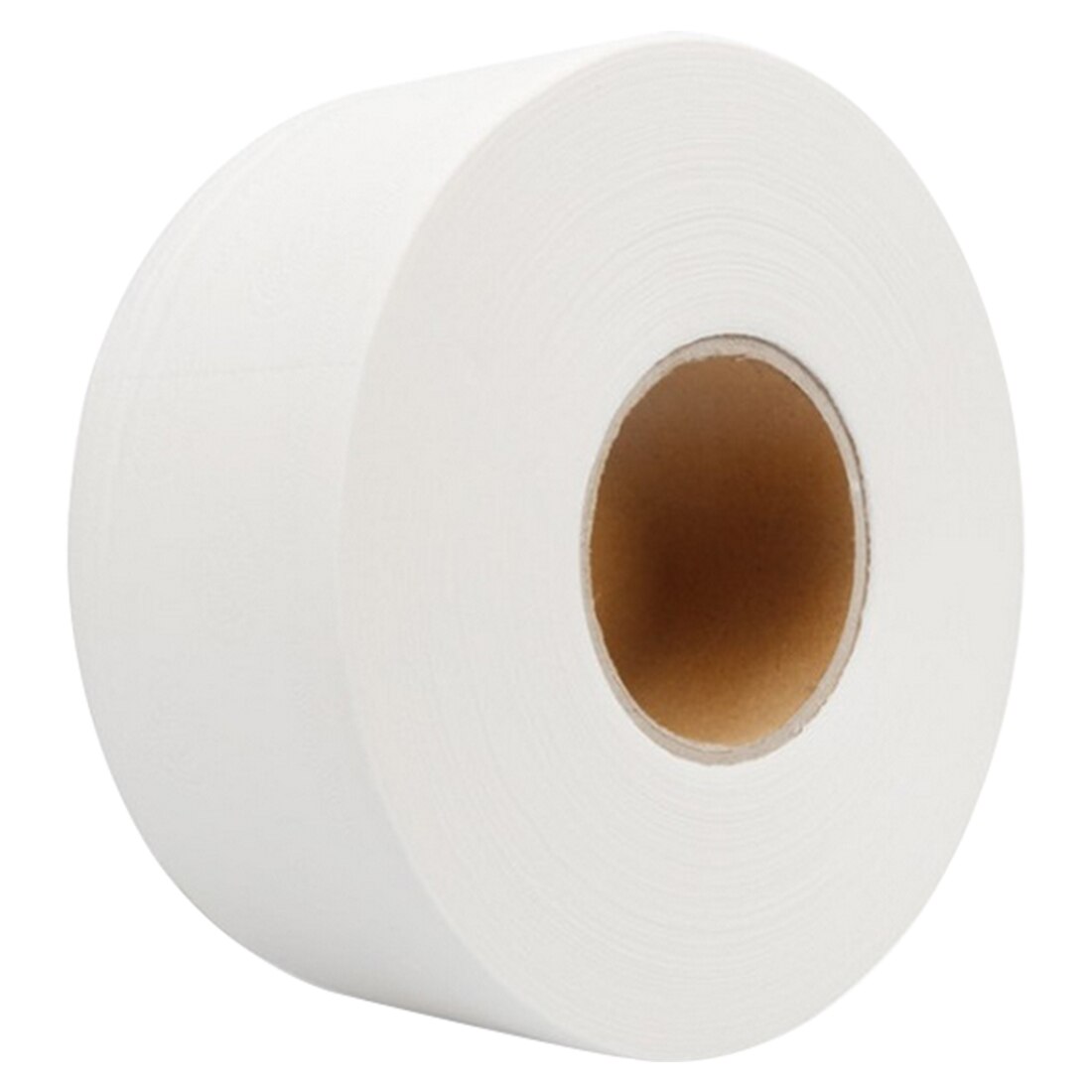 Jumbo Roll Toilet Paper Native Wood Toilet Paper Pulp Home Rolling Paper Strong Water Absorption 580g/Roll: 1PC