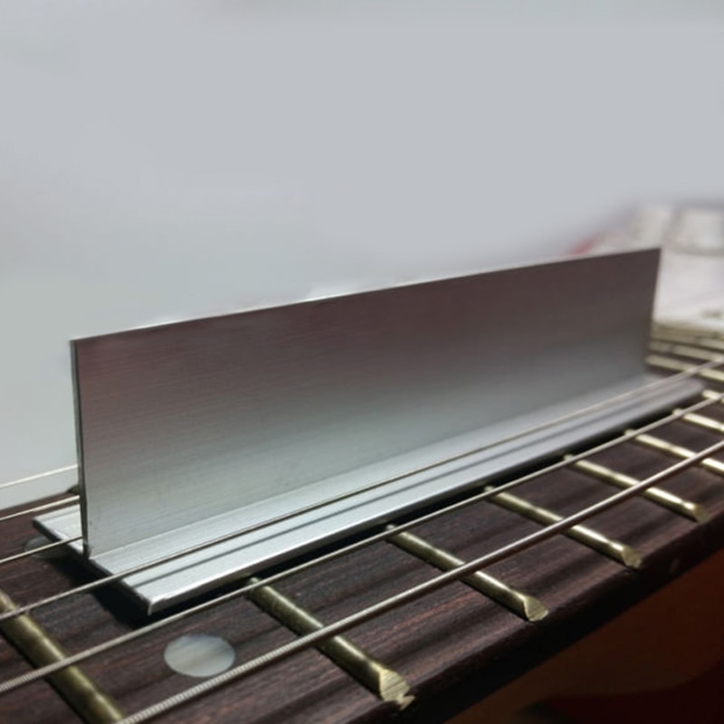 Gitarrband avfasad utjämningsfil under sträng rocker mini t-beam 4 " luthier verktyg