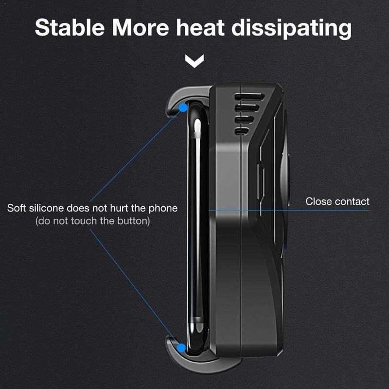 Refrigerador do fã jogo almofada titular semicondutor radiador telefone usb recarregável cooler ventilador jogo almofada suporte radiador mudo ventilador