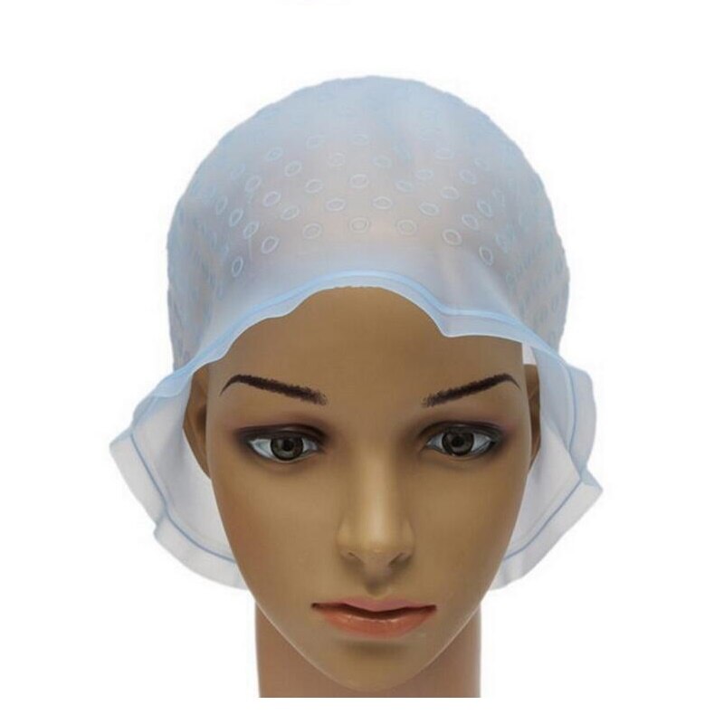 Hair salon Magicap Cap Silicone Thicken Pick up Dye Hair Coloring Cap Hair Styling tools