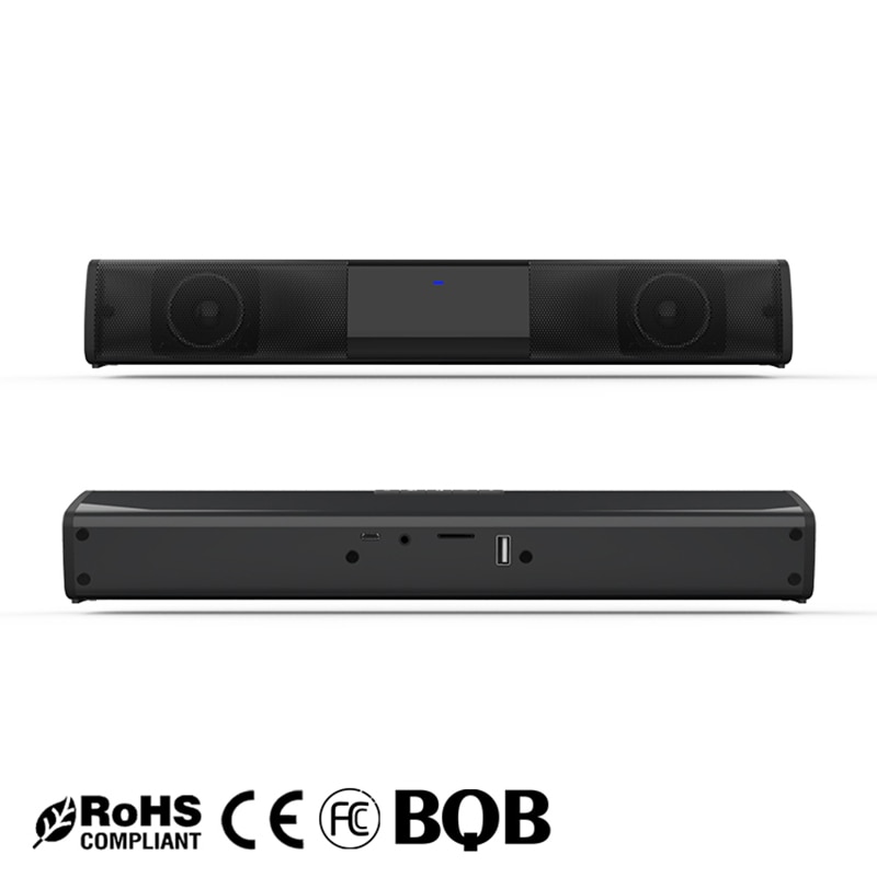 20W Bluetooth 5.0 TV Soundbar Wireless Speaker Stereo Home Theater Hifi Column Surround USB Sound System Wall Mounted Sound Bar