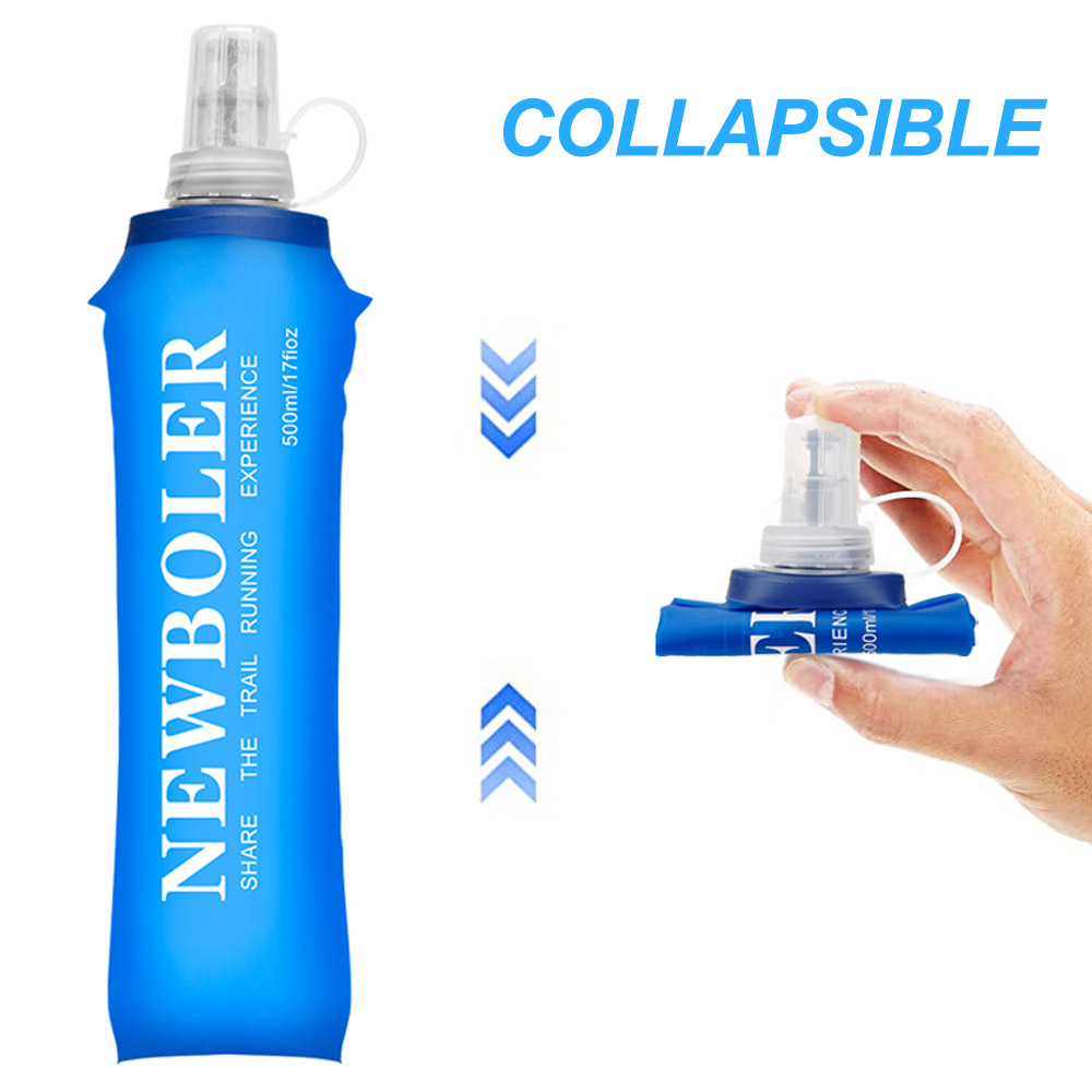 Camping Water Reservoir Water Bladder Hydration Pack Storage Bag BPA Free - 0.25L 0.5L 2L Running Hydration Vest Backpack