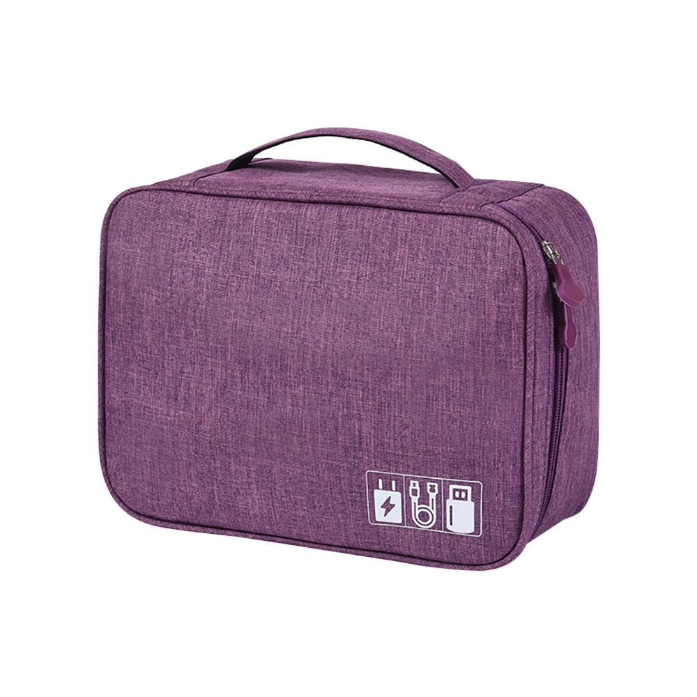 Phone Cord Protector Cable Management Organizer Digital Product Storage Bag Cable Management Cable Organizer Cord Hider: PURPLE