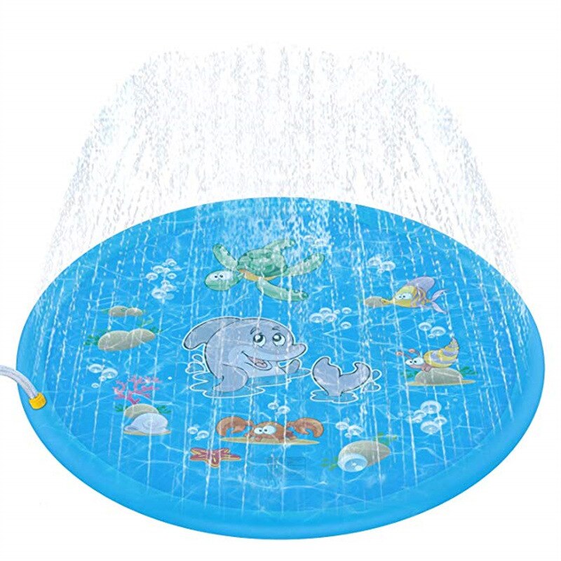 Kinderen Gazon Waternevel Game Mat Outdoor Strand Water Speelgoed Waternevel Mat Spray Zwembad: 10