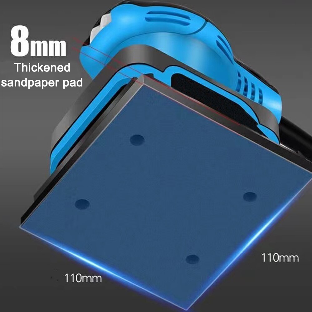 360W 220V Sandpaper machine sander paint wall putty small polishing machine woodworking electric wood furniture flat sander