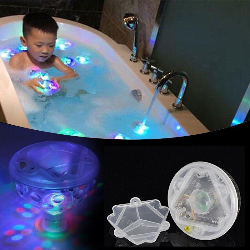 Lampe flottante sous-marine étanche, 1 pièce, pour piscine, étang, bain, bébé, salle de bain