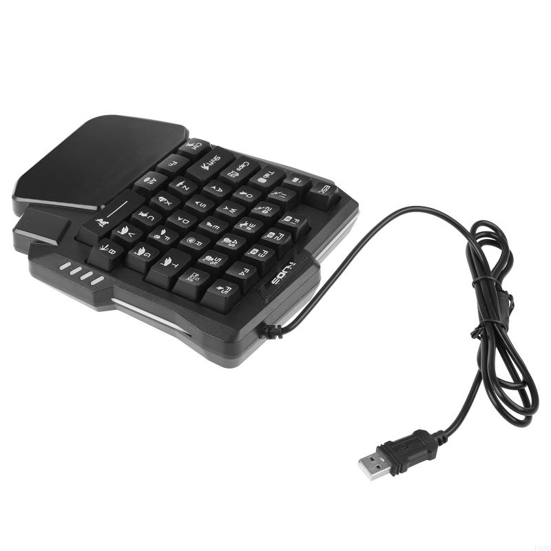 F68C USB Gaming Underboard Keyboard RGB retroiluminado teclado luminoso