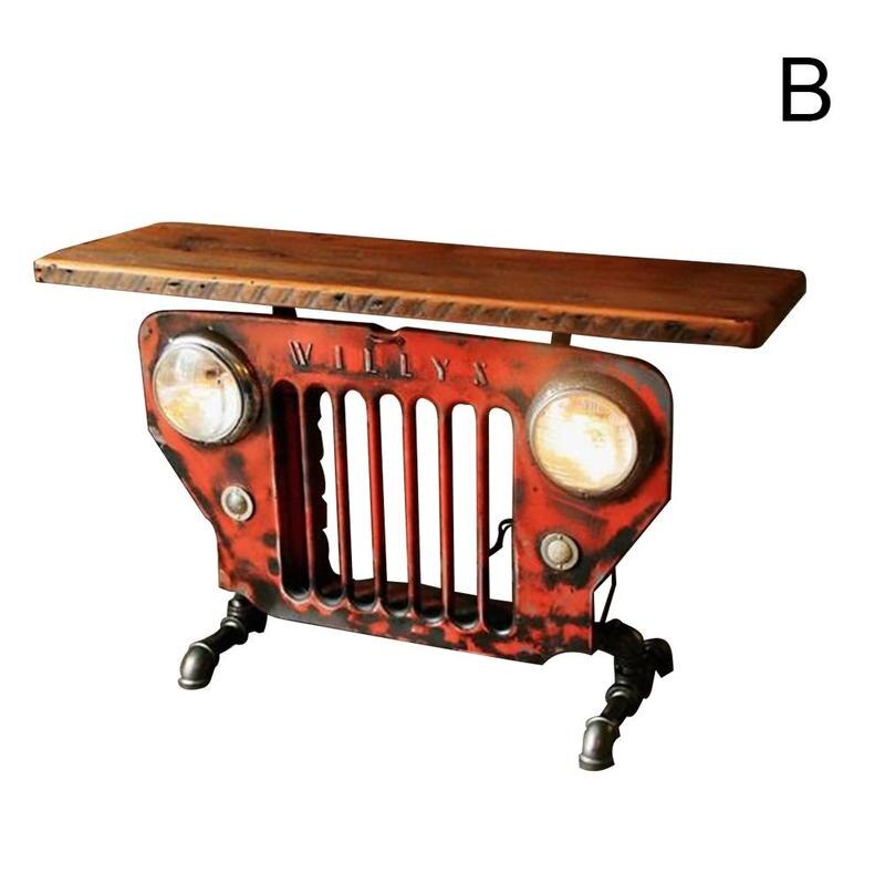 Steampunk Industrielle Tisch Modell Harz Statue Kunst Ornament Dekoration Schreibtisch Skulptur Geburtstag Antikes Auto Köpfe: B