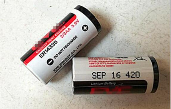 ER14335 14335 3.6V 2/3AA 1601MAh-2000MAh Type capacity lithium battery
