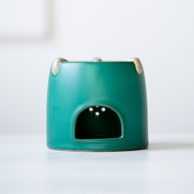 Ceramic tea stove, tea set, tea ceremony, warm tea stove, base, retro alcohol stove, heating stove, tea maker: 09