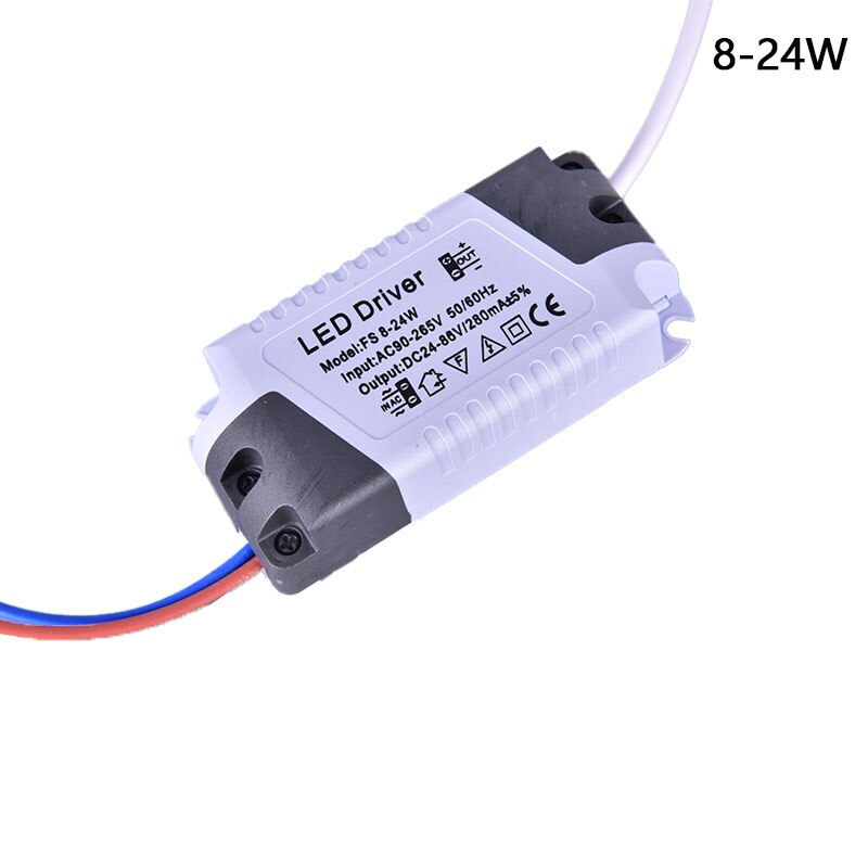 1PC Led Panel Light Driver 8-18W/8-24W Wide Voltage Constant Current DC Female Non-isolated Drive Adapter Power Supply