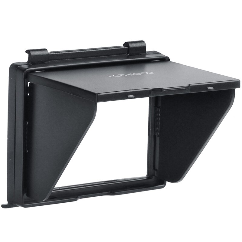 2in1 LCD protecteur d'écran Pop-up pare-soleil capot protection pour Nikon D850 DSLR