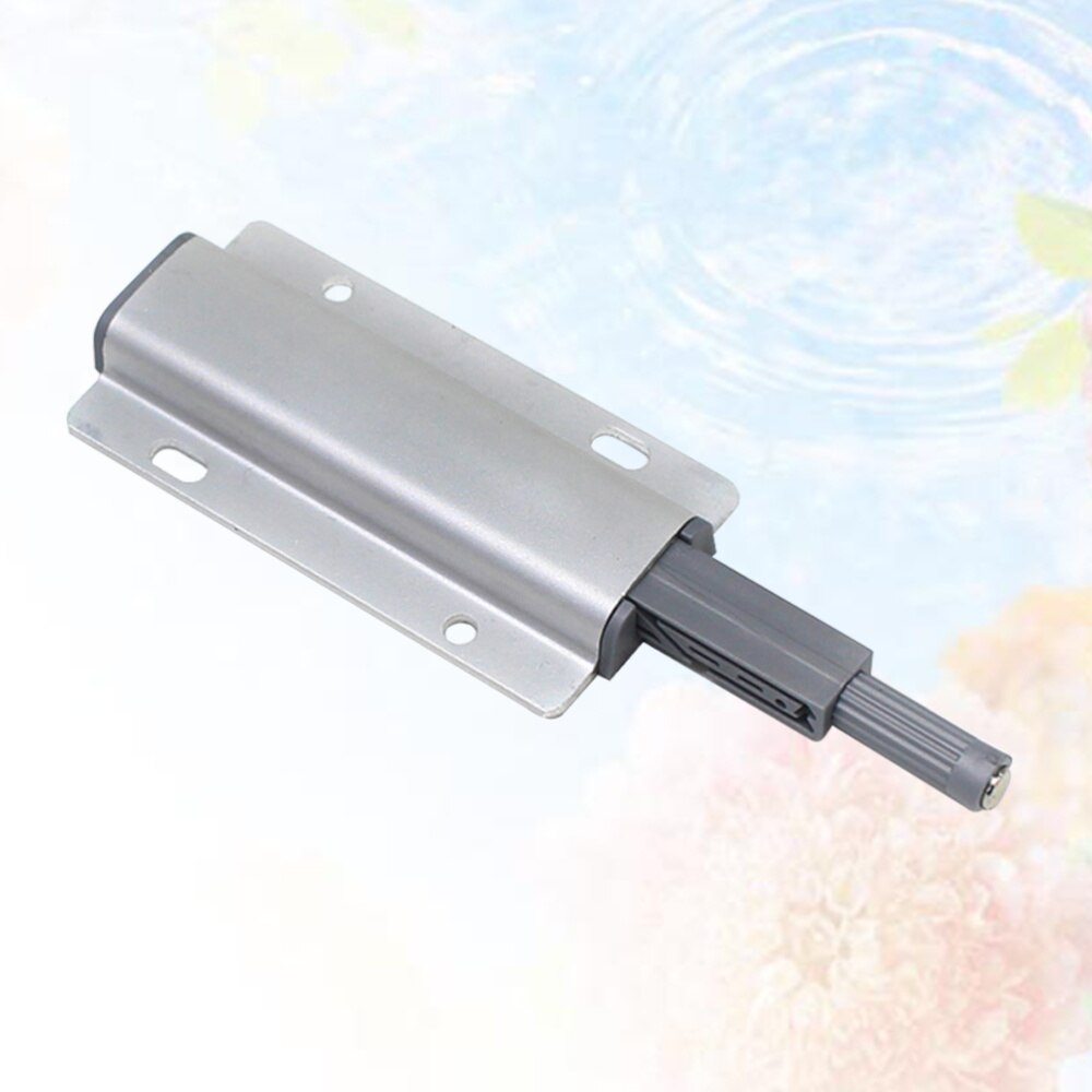 Alloy Cabinet Cupboard Door Drawer Push To Open System Damper Buffer for Closet Cupboard Cabinet Furniture (Silver)