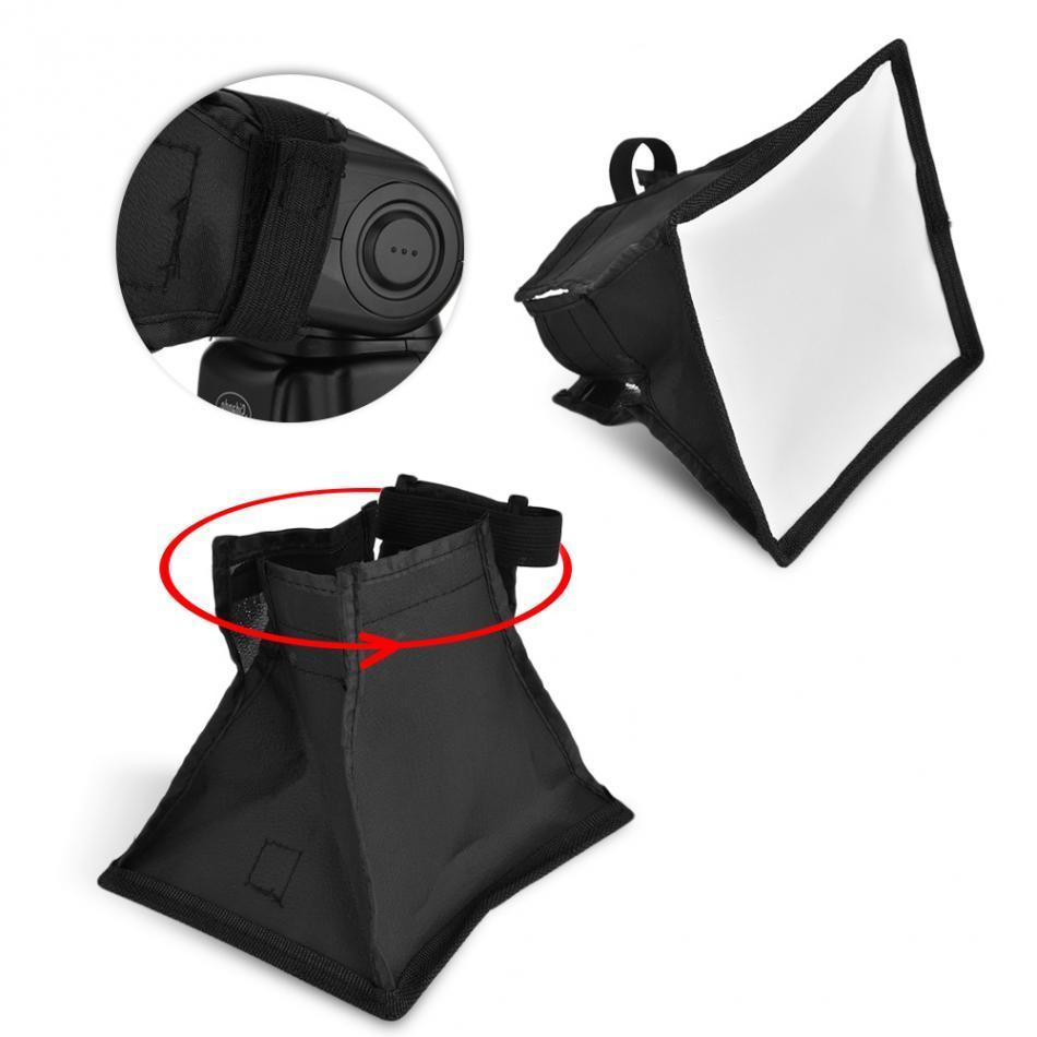 15*17 Cm Universele Mini Draagbare Softbox Diffuser Voor Flash Speedlite Flitser Voor Sony Voor Nikon