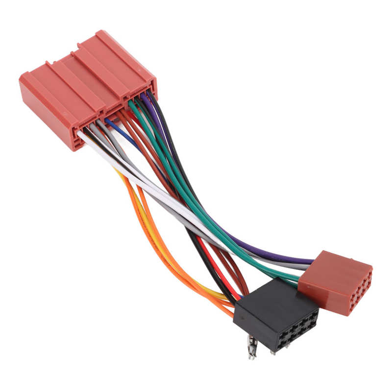 Vehicle Radios Wire Car Radio Wiring Harness ABS Durable for Automotive