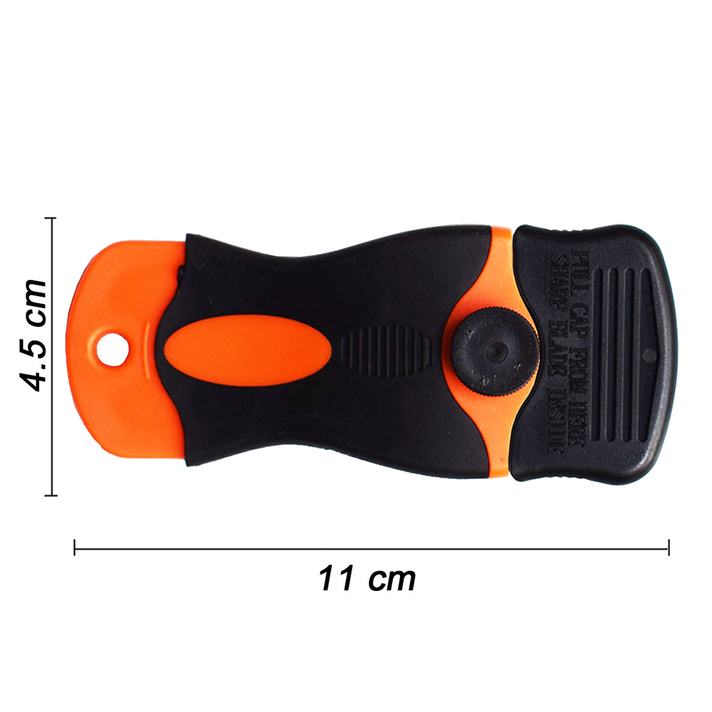 Window Tint Tool Ceramic Glass Oven Paint Razor Scraper Glue Sticker Clean Removing Squeegee 1.5" Blade Plastic handle E12+20M