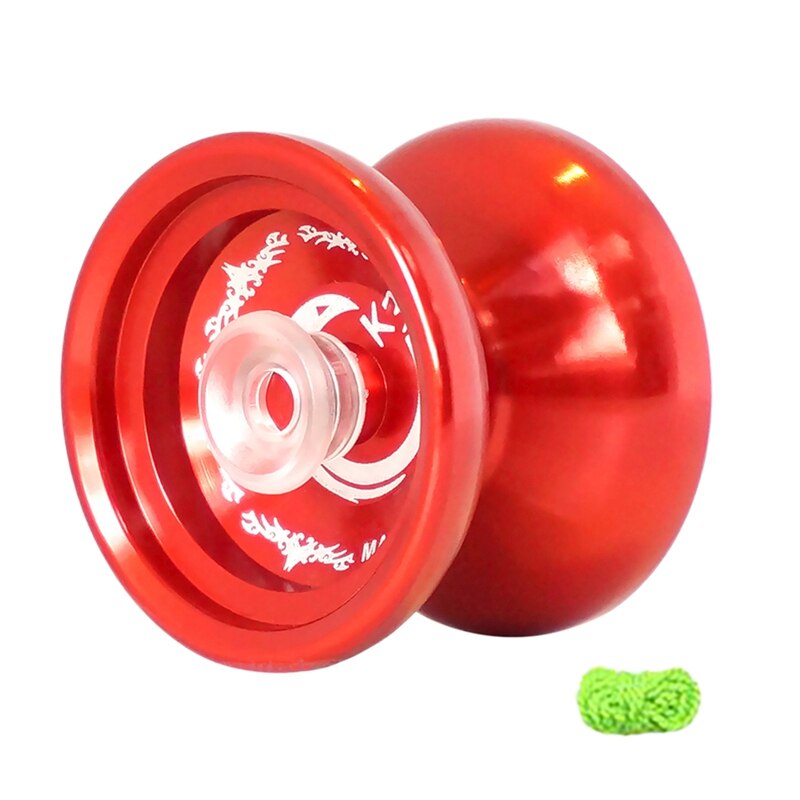 Magicyoyo K3 Metalen Yoyo Side Shaft Top Vinger Spelen Aluminium Professionele Yoyo Met Strings Christmas: Default Title