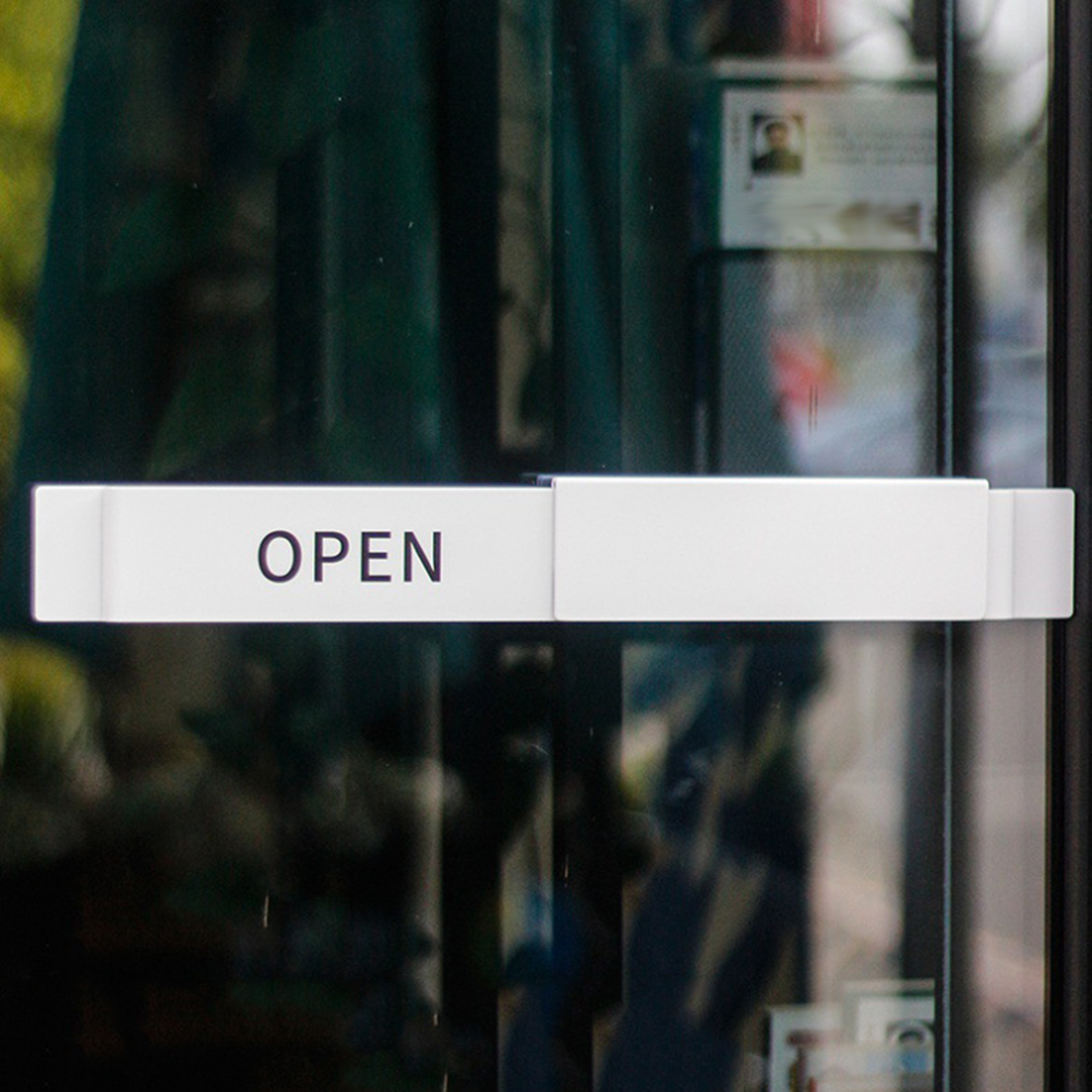 Panneau ouvert/fermé pour entrée de magasin, panneau d'affichage robuste et facile à lire pour magasin