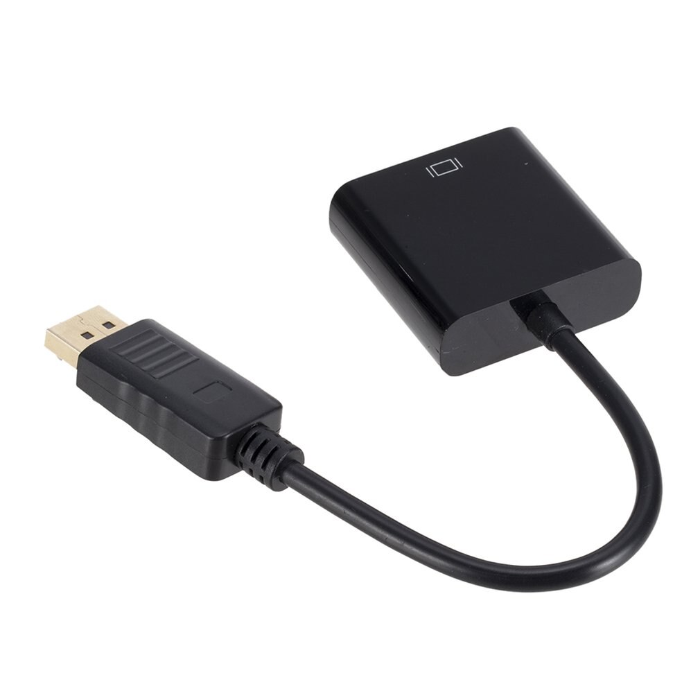 Displayport Display Port DP a VGA Cavo Adattatore Maschio a Femmina Converter per PC Bundle 1 Computer Scivolo Carta Della Bolla ONLENY