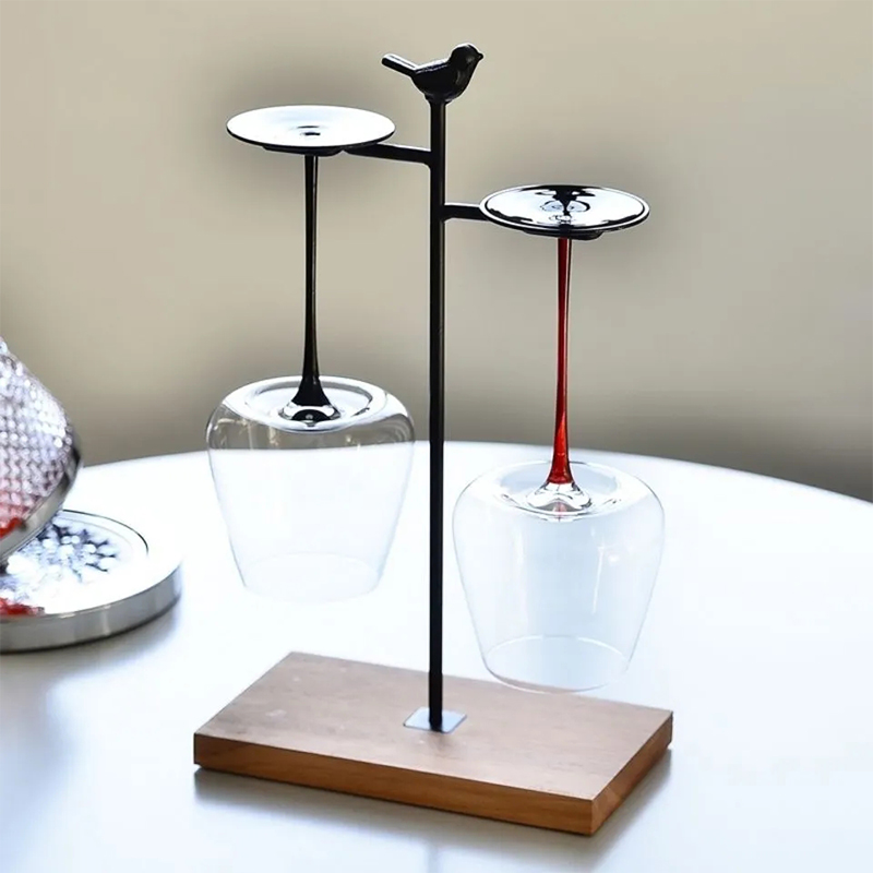 550ml Red Wine Glass Handmade Crystal Brandy Bordeaux Goblet Art Big Belly Tasting Cup Wedding Party Flutes Glass