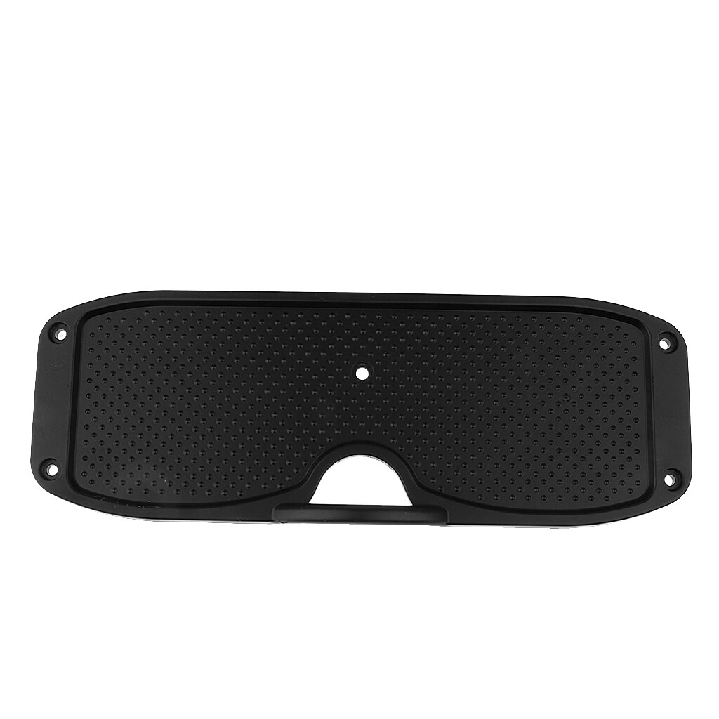 Durable Black Aluminum Transom Plate Outboard Mounting Engine Bracket For