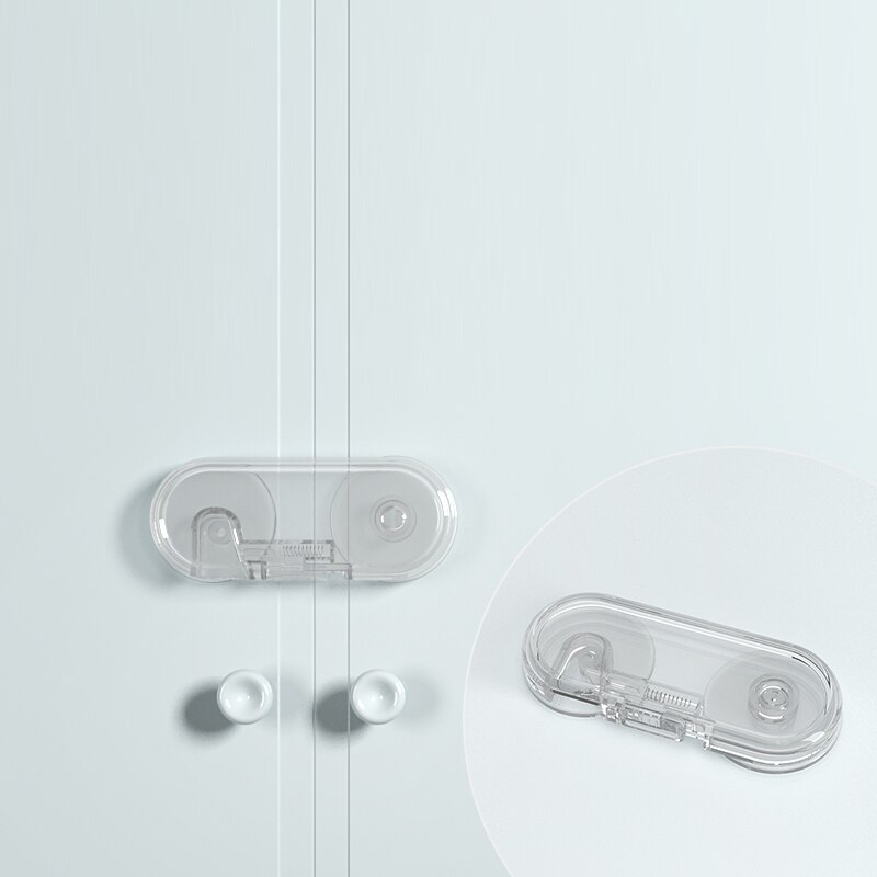 5Pcs Baby Lock Kind Bescherming Multifunctionele Lock Deurslot Meubels Kids Kast Lade Anti-Opening Lock voor Kindveilige: Default Title