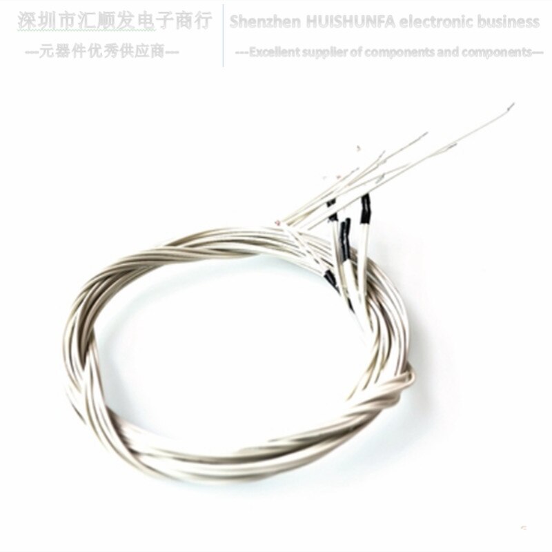 NTC single end glass sealed thermistor temperature sensor 3D printer 100K 1% 3950 resistance 200 degrees