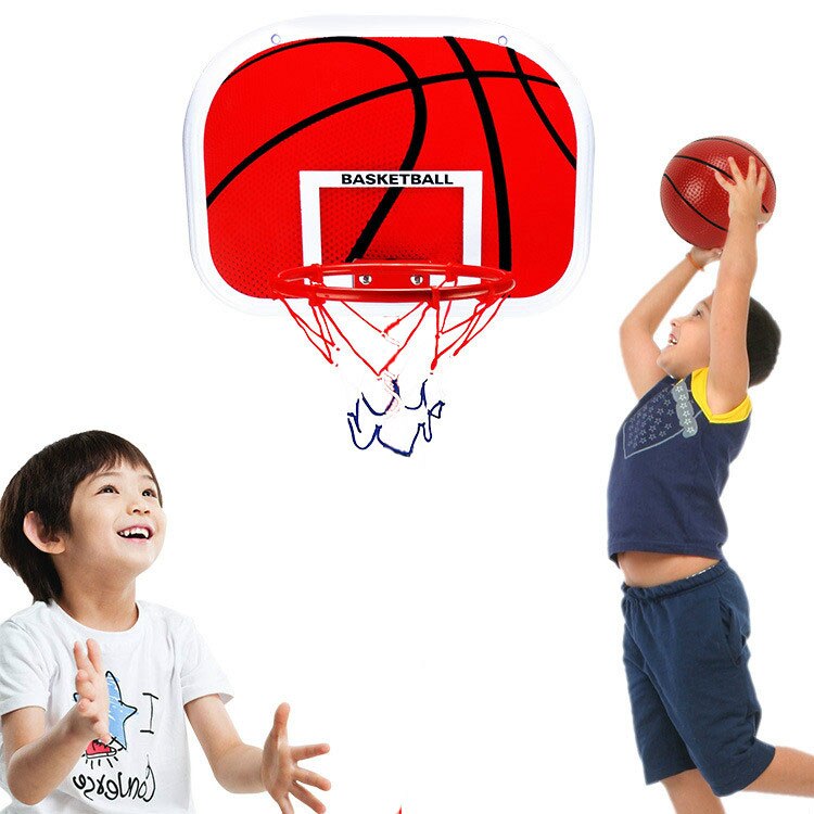 Udendørs indendørs sport basketball boks dunk mini basketball hoop sæt baby kaste basketball hoop børns bold stativ legetøj børn