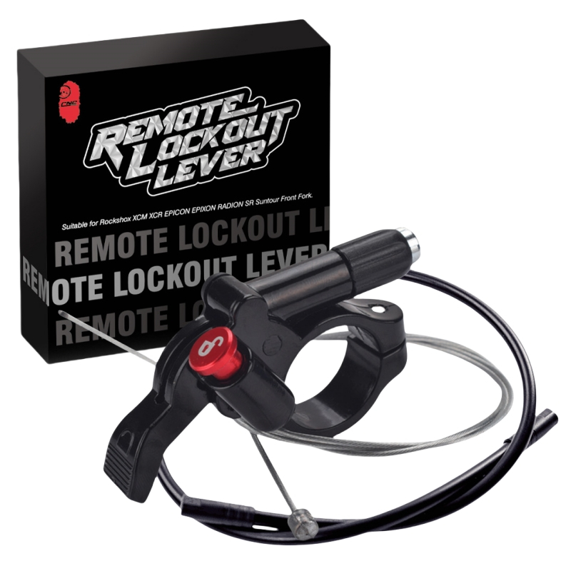 Accesorios CNC para bicicleta de montaña, palanca de bloqueo remoto para Rockshox sr Suntour xcr FOX, controlador de horquilla, interruptor de Control de cable de línea: Default Title
