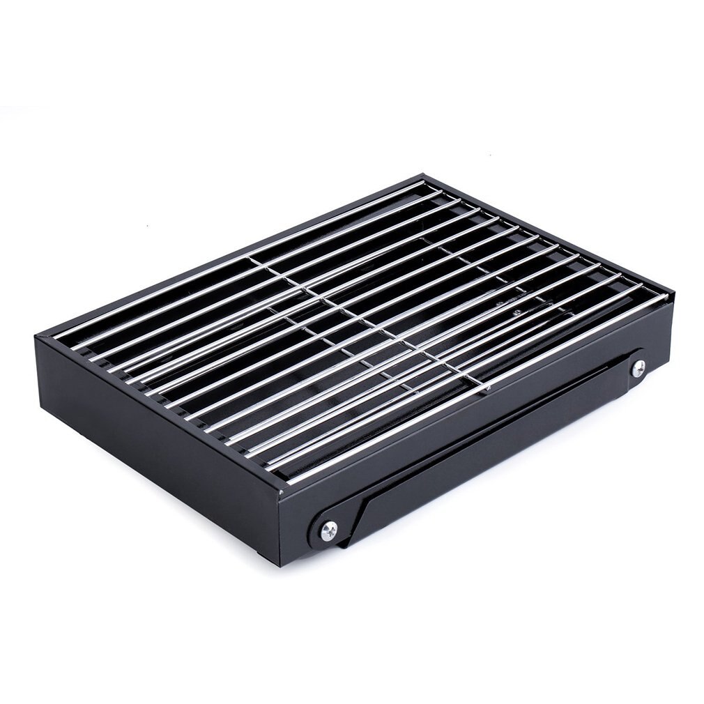 Alocs Outdoor Houtskool Bbq Grill Roker Outdoor Draagbare Camping Picknick Prachtig Ontworpen Duurzaam Prachtige