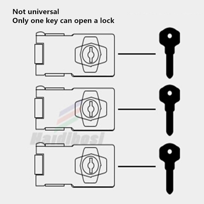 Zinc alloy Plating Self Locking Security Hasp Staple with not universal 2 Keys Lock Shed Cupboard Padlock Door locks