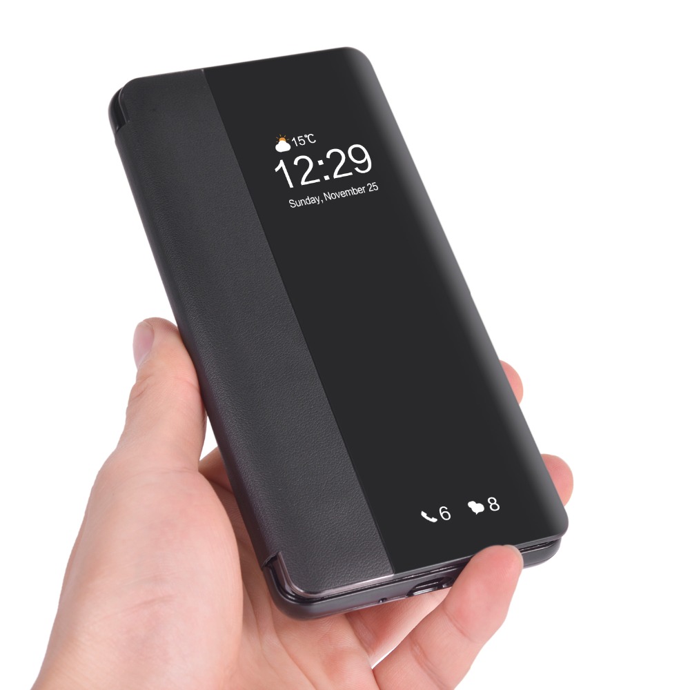 Funda de teléfono de cuero con tapa para Huawei P30 Pro Lite P 30Pro 30lite P 30 Pro Lite P30lite P30pro Smart Sleep View Cover