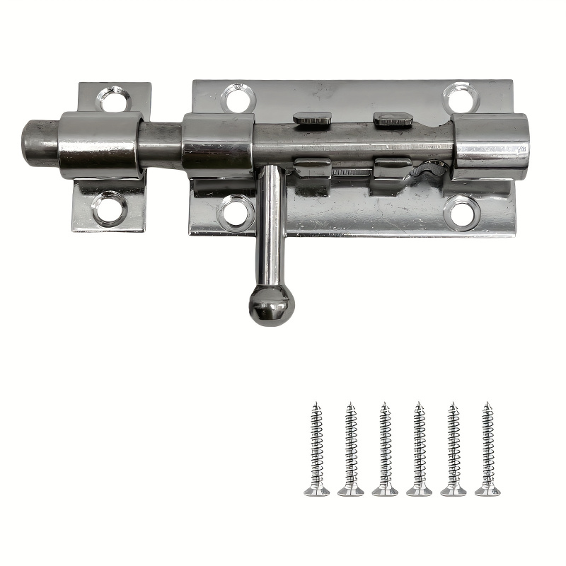 Super Protective Stainless Steel Sliding Door Lock - Thickened Pin ，Wooden fence、Shed、Courtyard Door