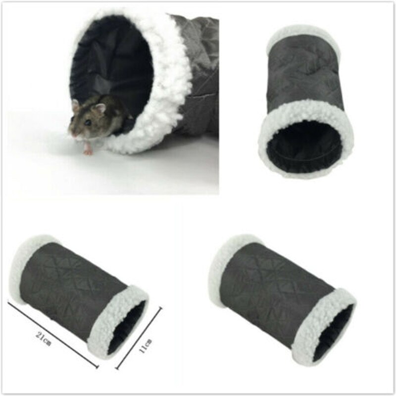 Ebene Tunnel Sport schlauch Haustier spielzeug kaninchen frettchen Hamster Guinea Schwein Winter warme kleine haustier Nest kleine Haustier einzigen bestehen