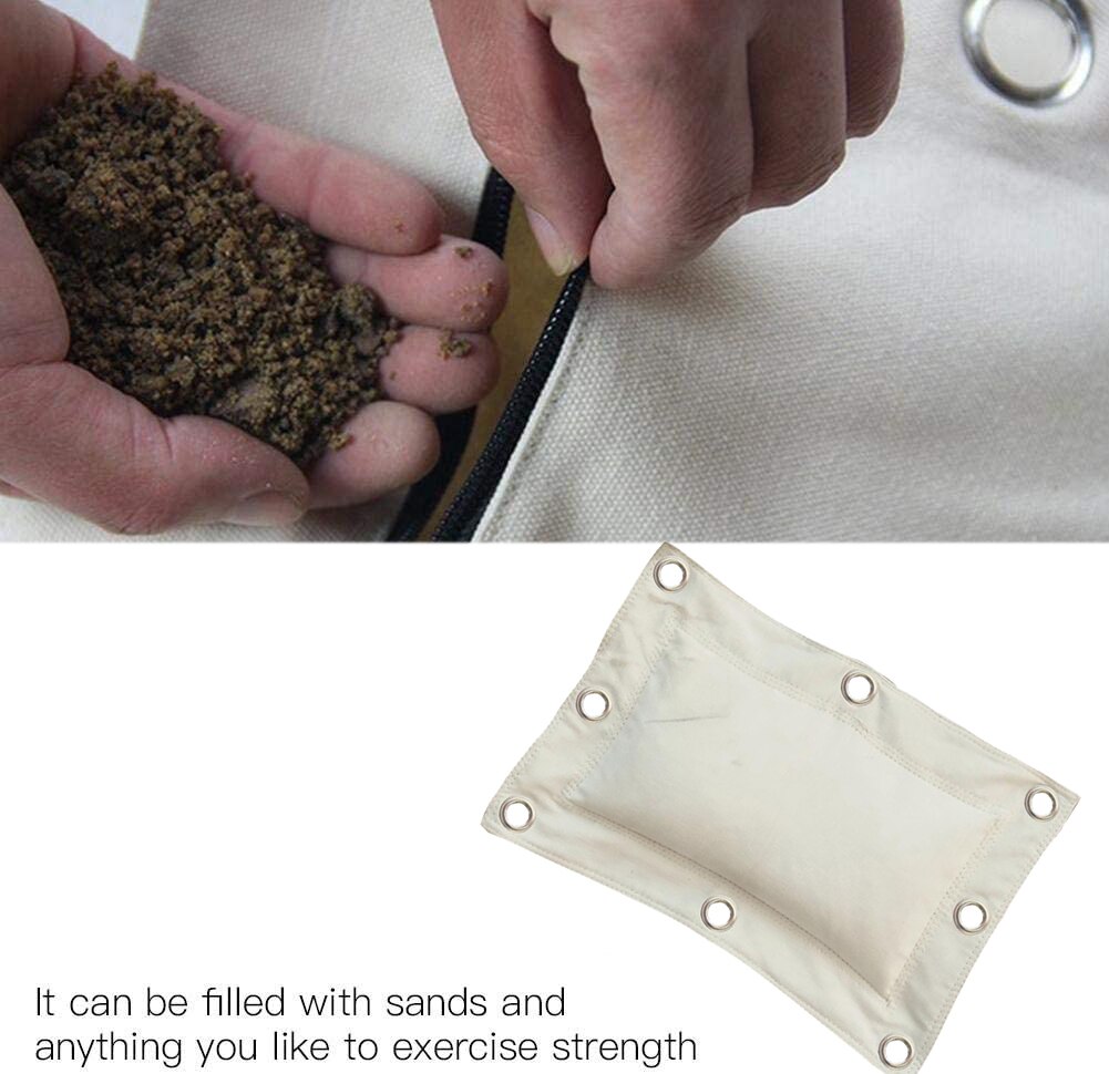 SEWS-Punch Bag Boxing Target Pad Martial Art Muay Thai Kung Fu Wall Mounted Punching Bag with Zipper 40X26cm