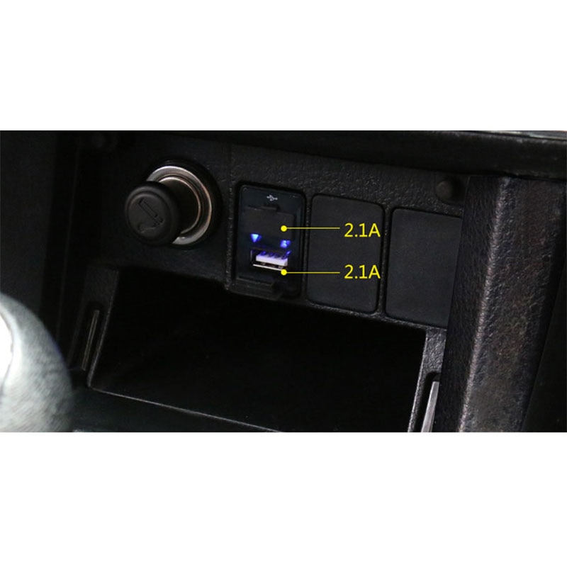 Lsrtw 2017 auton vaihde kojelauta usb sähkölaturin liitin toyota corolla  e170 lisävarusteille
