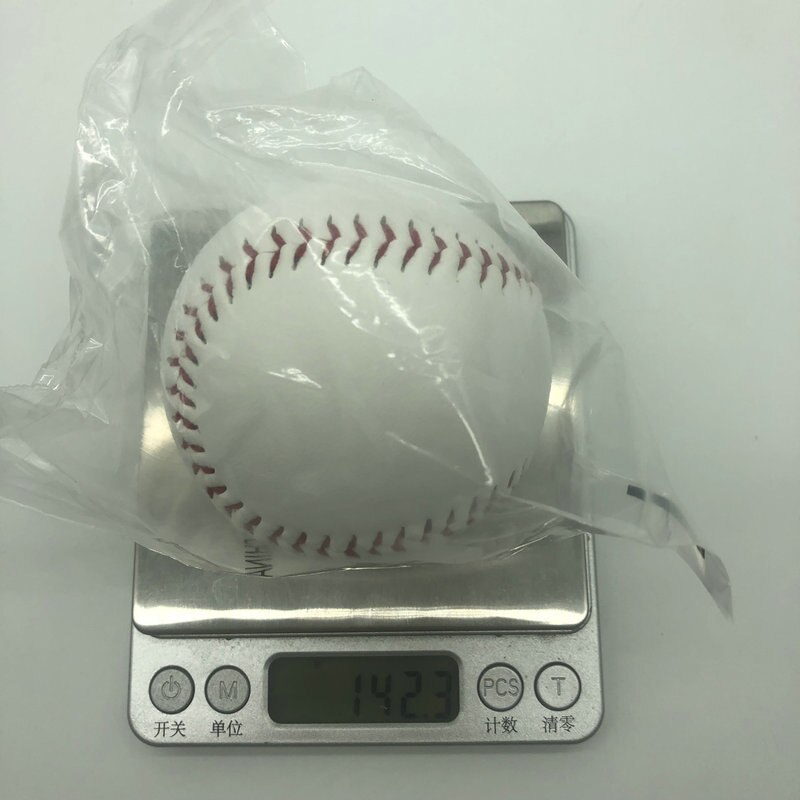 5PCS Baseballs Softballs Soft Safety Ball Training Solid Ball Throwing Practice Baseballs For Men Softball