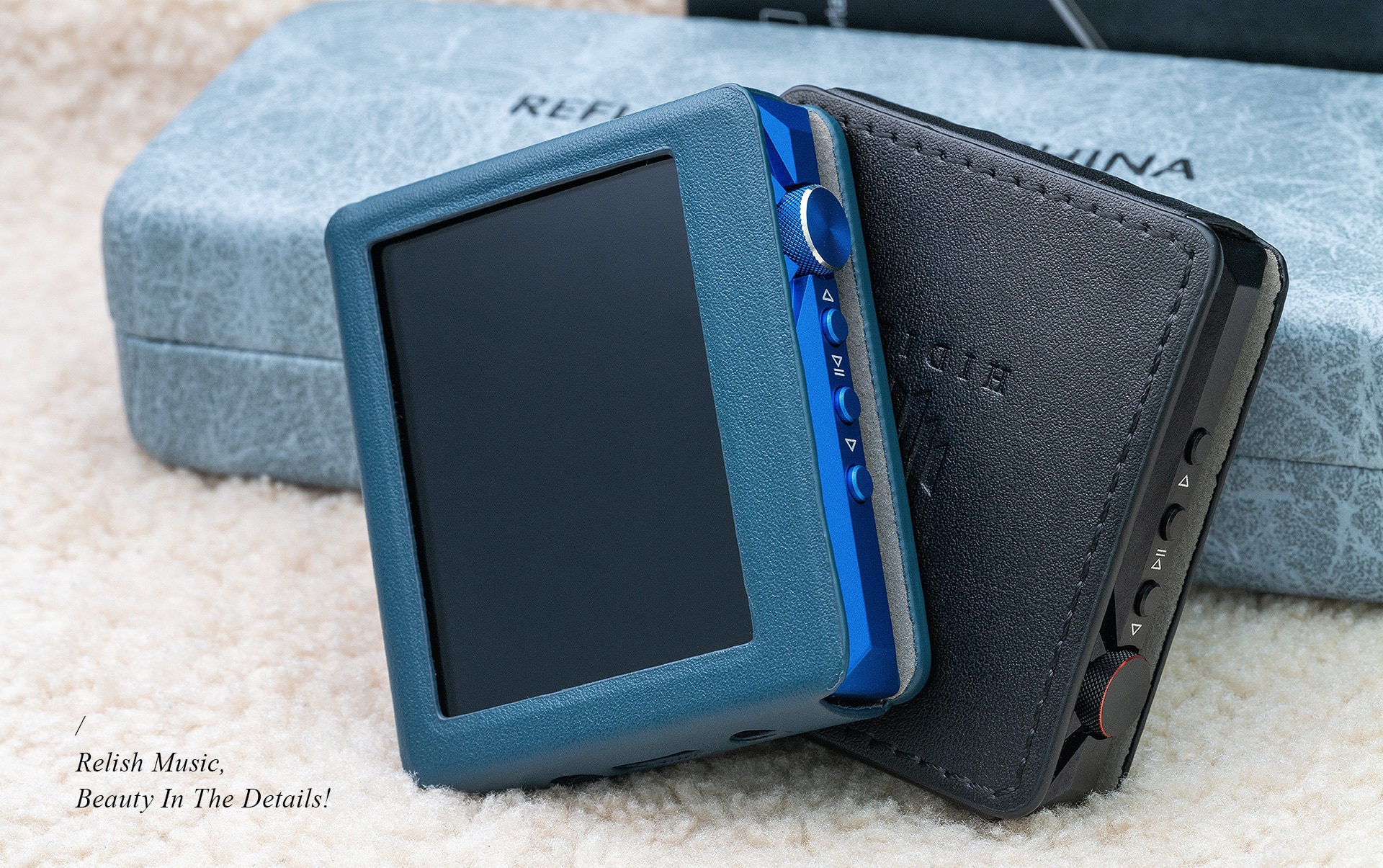 HIDIZS – étui en cuir pour lecteur MP3 AP80 PRO-X