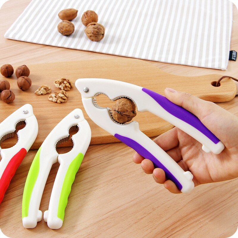 Quick Nut Pecan Crack almond Walnut Pecan Hazelnut Hazel Filbert Nut Kitchen Nutcracker Sheller Clip Tool Clamp Plier Cracker