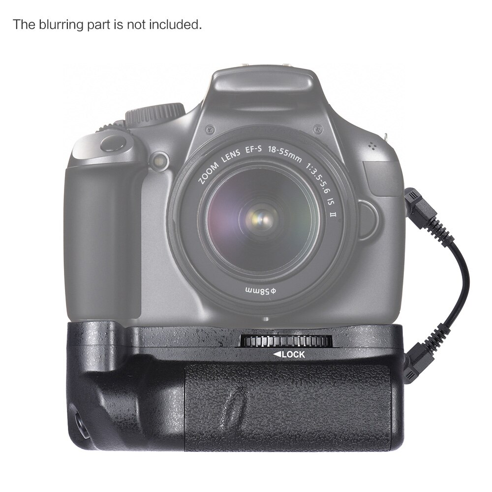 Andoer Vertical Battery Grip Compatible with LP-E10 Battery for Canon EOS 1100D 1300D / Rebel T3 T5 T6 / kiss X50 X70 DSLR C